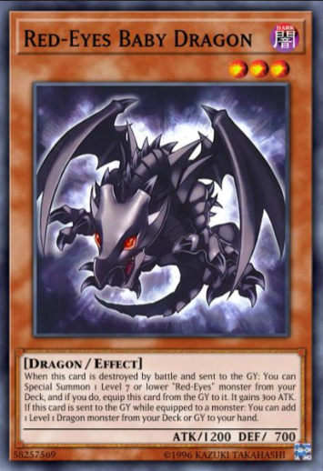 Red-Eyes Baby Dragon